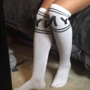 Knee length socks